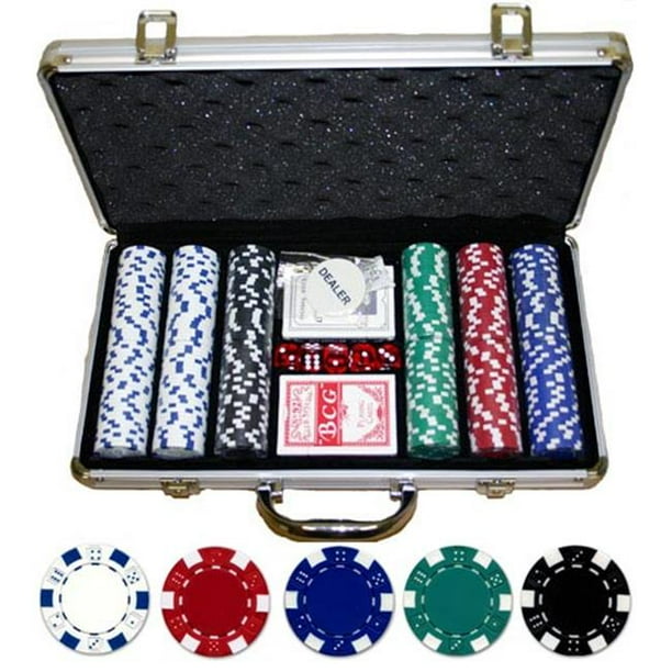 CHRISTMAS BOX 400 CHIP POKER SET CASINO SET CHRISTMAS BOX 400 CHIP POKER SET CASINO SET